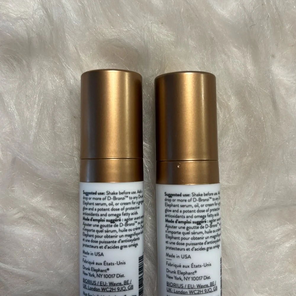 (2) D-Bronzi Anti-Pollution Sunshine Drops Drunk Elephant